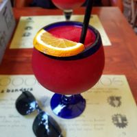 Large drinks at Frida in Warsaw