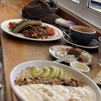   at Potpourri Vegetarian Cafe in Dunedin