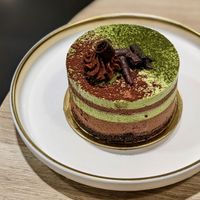 Kagoshima Organic Matcha Chocolate Mousse Cake at Greendot 绿一点 - Raffles Place in Central Singapore