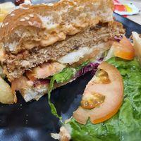 Andalusian Burger at Greendot 绿一点 - Raffles Place in Central Singapore