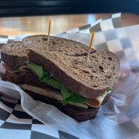Vegan Culture Club sandwich at Pop a Top - E University in Gainesville