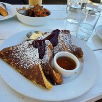 Jalapeño Cheddar French Toast- Only on Brunch Menu (delicious!!l) at Little Pine in Los Angeles