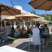 Outdoor Dining is Great! at Little Pine in Los Angeles