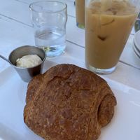 vegan pain au chocolate w/ butter! so incredible  at Little Pine in Los Angeles