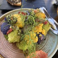 Roasted cauliflower   at Little Pine in Los Angeles