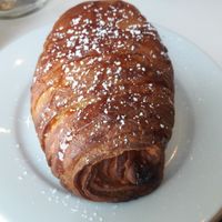 almond croissant at Little Pine in Los Angeles
