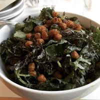 Caesar salad at Little Pine in Los Angeles