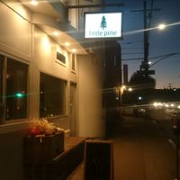 Outside at Little Pine in Los Angeles