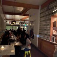 Front of restaurant  at Little Pine in Los Angeles