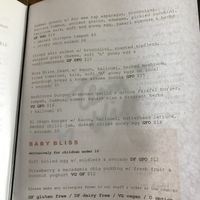 Some vegan options for the wee also   at Miss Bliss Wholefoods Kitchen in West End