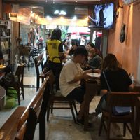 Busy at times at Alice's Restaurant  in Chiang Mai