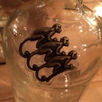 Water jug at Mowgli - Bold St in Liverpool