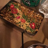 Another starter (weird portion size just tasted like Bombay mix)  at Mowgli - Bold St in Liverpool