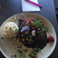 Pancakes at The Glass Den in Coburg