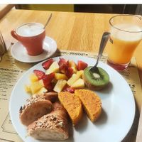 My breakfast at La Licata in Rome