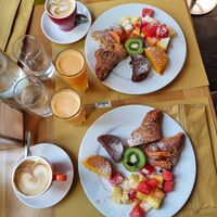 Vegan breakfast at La Licata in Rome