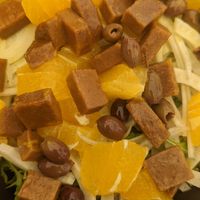 Vegan Seitan Salad at La Licata in Rome