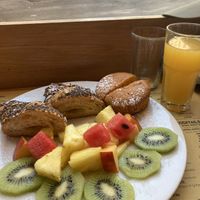 vegan breakfast  at La Licata in Rome