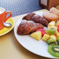 Vegan breakfast menu (9.00€) at La Licata in Rome
