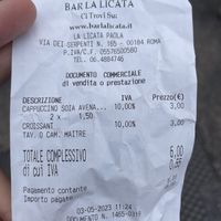   at La Licata in Rome