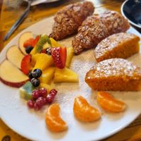 Vegan breakfast at La Licata in Rome