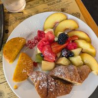 Vegan breakfast at La Licata in Rome