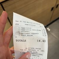   at La Licata in Rome