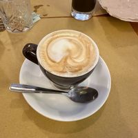 Cappuccino with soymilk  at La Licata in Rome