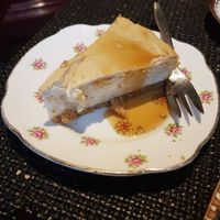 New York cheesecake with maple syrup  at The Kind Cake Co in Hebden Bridge