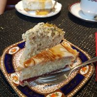 Pistachio praline & bakewell  at The Kind Cake Co in Hebden Bridge