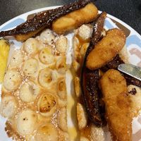 Chicken and waffles  at Dancing Avocado in Daytona Beach