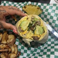 Da breakfast Philly wrap. Amazing!!!   at Dancing Avocado in Daytona Beach