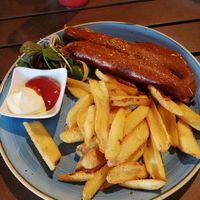 Vegane Currywurst 🌭🌱 at Pier 14 in Seebad Zinnowitz