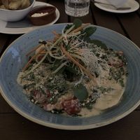 Yum vegan dish  at Pier 14 in Seebad Zinnowitz