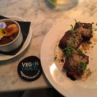 Salted caramel chia pudding, carrot cake at 1847 Bristol in Bristol