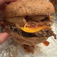 Vegan BBQ burger. Always a 10/10  at Epik Burger in Jacksonville