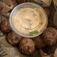 Vegan meatballs. These were okay. $8 and kinda mid  at Epik Burger in Jacksonville
