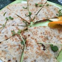 pesto quesadilla  at Go Vegan Cafe in Las Vegas