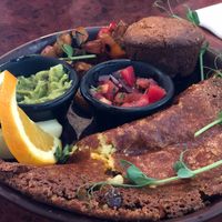  Mexicali omelette with sausage at Go Vegan Cafe in Las Vegas