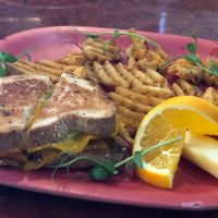 Grilled cheese sandwich at Go Vegan Cafe in Las Vegas