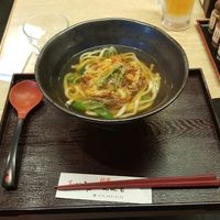 Udon tempura at Mimikou in Kyoto
