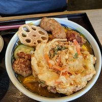 Rice bowl at Mimikou in Kyoto
