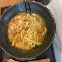 Curry kitsune udon  at Mimikou in Kyoto