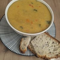 Lentil soup at Fancy Foods in Wuppertal