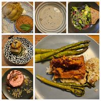 Easter dinner at Fancy Foods in Wuppertal