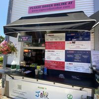 Pickup counter  at J.Bar in Harwich Port