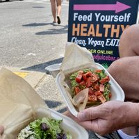 Avocado toasts:  Lana and A-Fire   at J.Bar in Harwich Port