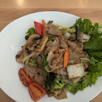 Drunken noodles at Finn Thai in Purcellville