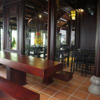 interior design at San May Vegetarian in Hue