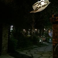 by night at San May Vegetarian in Hue